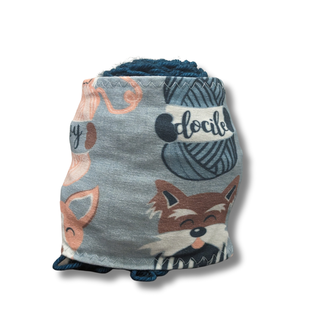 Knitting Dogs Yarn Sleeve