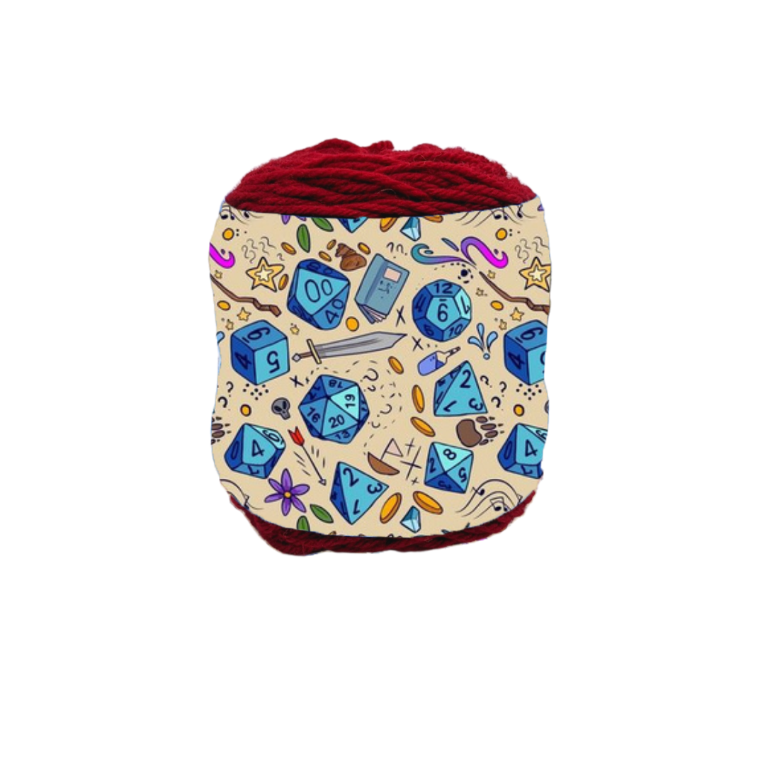 Roll for Initiative Yarn Sleeve