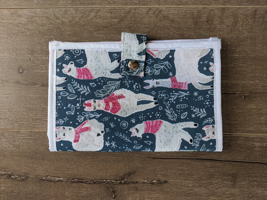 Pattern Pocket Winter Llama